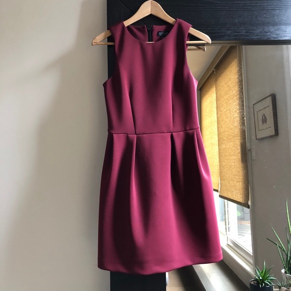Topshop Dresses & Skirts - BURGUNDY DRESS